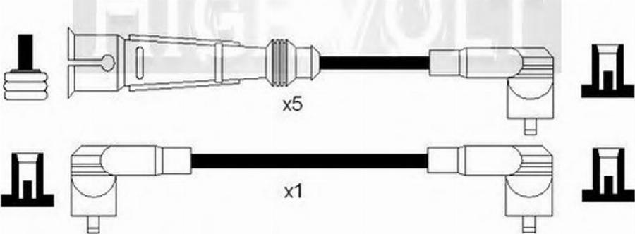 Standard OEF684 - Set kablova za paljenje www.molydon.hr