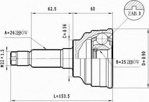 Statim C.460 - Kardan, Pogonska osovina www.molydon.hr