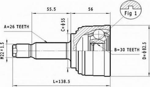 Statim C.420 - Kardan, Pogonska osovina www.molydon.hr