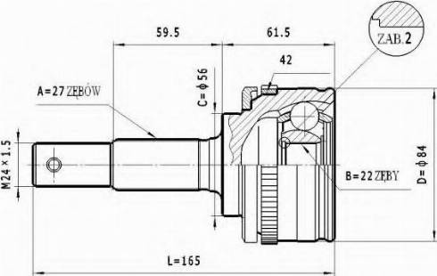 Statim C.511 - Kardan, Pogonska osovina www.molydon.hr