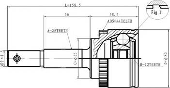 Statim C.533 - Kardan, Pogonska osovina www.molydon.hr