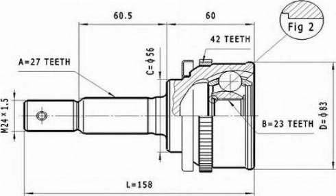 Statim C.522 - Kardan, Pogonska osovina www.molydon.hr