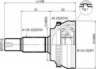 Statim C.576 - Kardan, Pogonska osovina www.molydon.hr