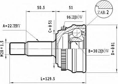 Statim C.341 - Kardan, Pogonska osovina www.molydon.hr