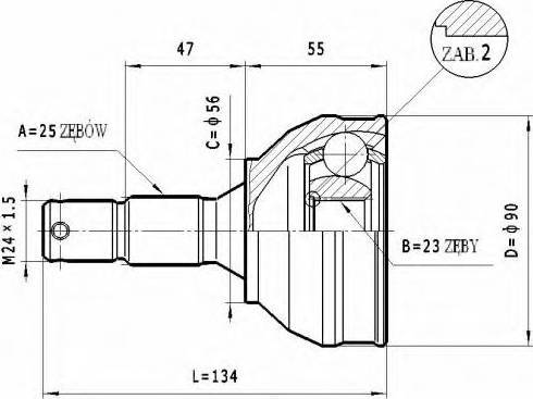 Statim C.342 - Kardan, Pogonska osovina www.molydon.hr