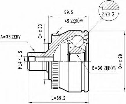 Statim C.297 - Kardan, Pogonska osovina www.molydon.hr