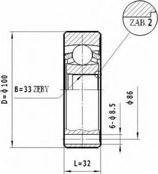 Statim CW.046 - Kardan, Pogonska osovina www.molydon.hr