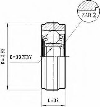 Statim CW.050 - Kardan, Pogonska osovina www.molydon.hr