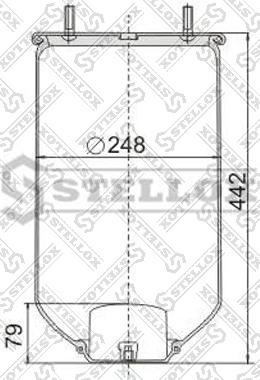 Stellox 90-40040-SX - Meh, pneumatski Ovjes www.molydon.hr