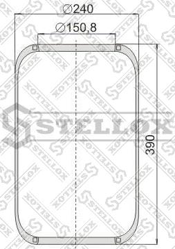 Stellox 90-06610-SX - Meh, pneumatski Ovjes www.molydon.hr