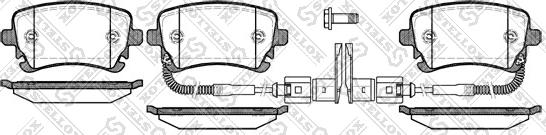 Stellox 908 002-SX - Komplet Pločica, disk-kočnica www.molydon.hr