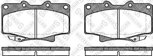 Stellox 440 004-SX - Komplet Pločica, disk-kočnica www.molydon.hr