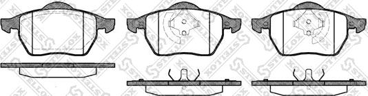 Stellox 401 020B-SX - Komplet Pločica, disk-kočnica www.molydon.hr