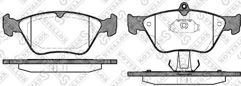 Stellox 479 000B-SX - Komplet Pločica, disk-kočnica www.molydon.hr