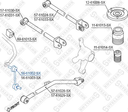 Stellox 56-61002-SX - Šipka/spona, stabilizator www.molydon.hr