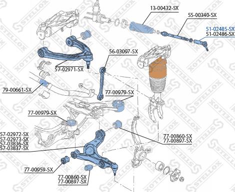 Stellox 51-02485-SX - Kraj spone, kuglasti zglob www.molydon.hr