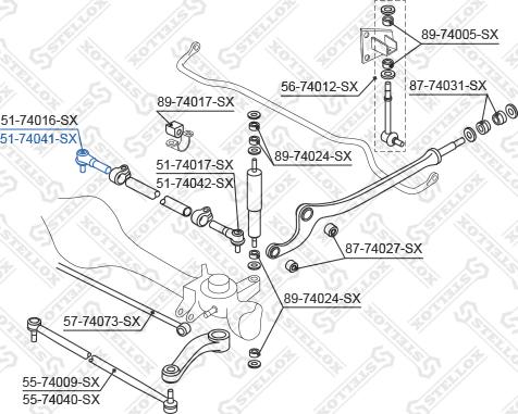 Stellox 51-74041-SX - Kraj spone, kuglasti zglob www.molydon.hr