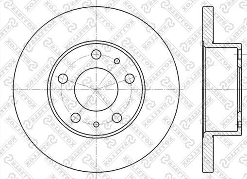 Stellox 6020-9944-SX - Kočioni disk www.molydon.hr