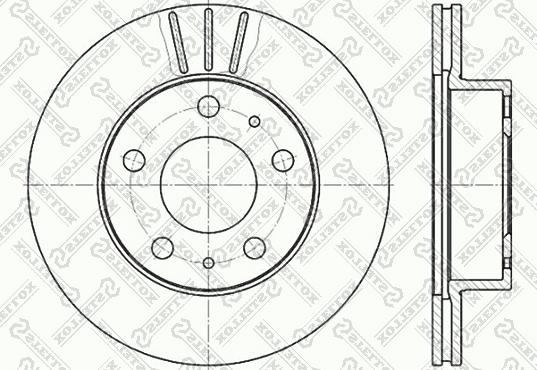 Stellox 6020-9946V-SX - Kočioni disk www.molydon.hr