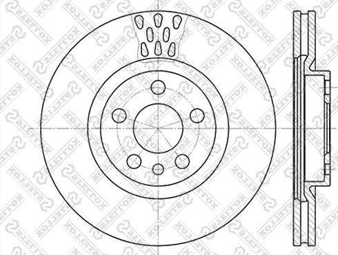 Stellox 6020-9942V-SX - Kočioni disk www.molydon.hr