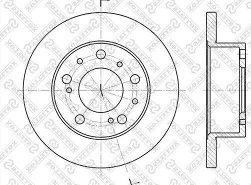 Stellox 6020-9908-SX - Kočioni disk www.molydon.hr