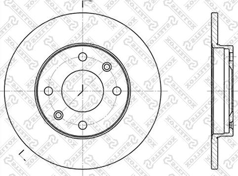 HELLA 8DD 355 100-831 - Kočioni disk www.molydon.hr