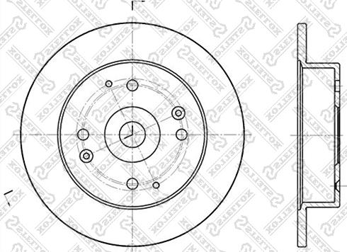 Stellox 6020-9939-SX - Kočioni disk www.molydon.hr