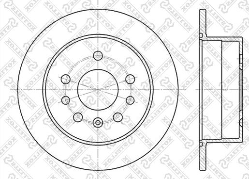 Stellox 6020-9938-SX - Kočioni disk www.molydon.hr