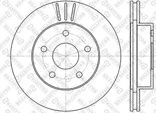 Stellox 6020-9303V-SX - Kočioni disk www.molydon.hr