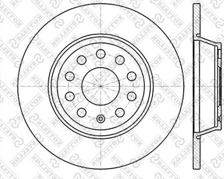 Eurobrake 5815203027 - Kočioni disk www.molydon.hr