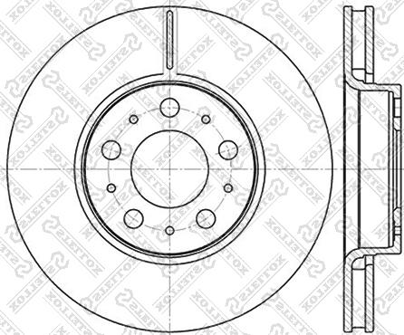 Stellox 6020-4841V-SX - Kočioni disk www.molydon.hr