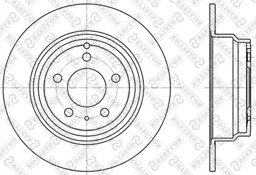 Stellox 6020-4833-SX - Kočioni disk www.molydon.hr