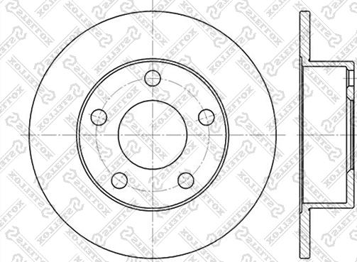 Stellox 6020-4764-SX - Kočioni disk www.molydon.hr