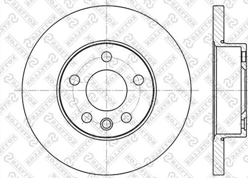 Stellox 6020-4766-SX - Kočioni disk www.molydon.hr