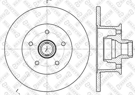 Stellox 6020-4720-SX - Kočioni disk www.molydon.hr