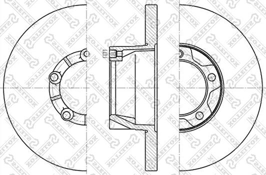 Stellox 6020-4721-SX - Kočioni disk www.molydon.hr