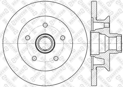 Stellox 6020-4727-SX - Kočioni disk www.molydon.hr