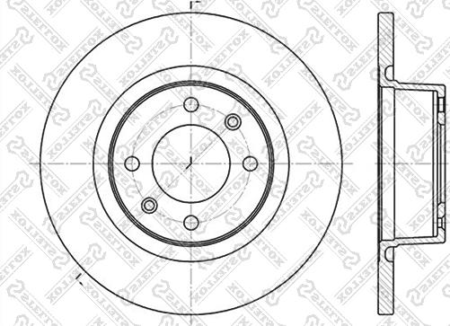 Stellox 6020-1930-SX - Kočioni disk www.molydon.hr