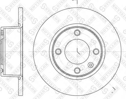 Stellox 6020-1924-SX - Kočioni disk www.molydon.hr