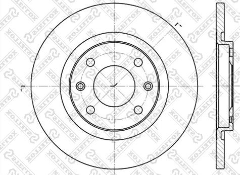 Stellox 6020-1925-SX - Kočioni disk www.molydon.hr