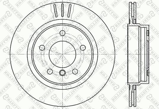 Stellox 6020-1541V-SX - Kočioni disk www.molydon.hr