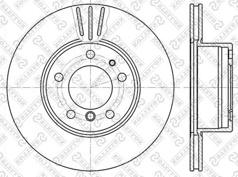 Stellox 6020-1519V-SX - Kočioni disk www.molydon.hr