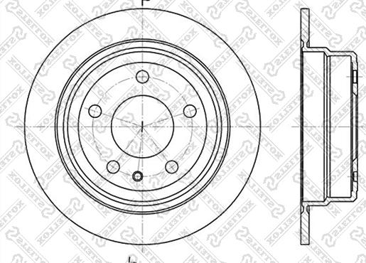 Stellox 6020-1514-SX - Kočioni disk www.molydon.hr