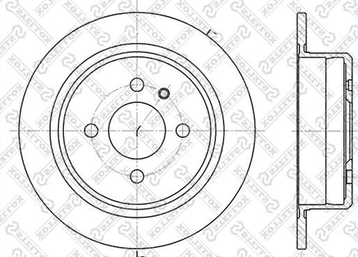 Stellox 6020-1510-SX - Kočioni disk www.molydon.hr