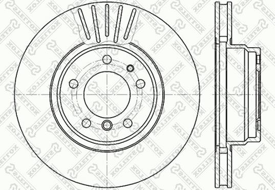 Stellox 6020-1534V-SX - Kočioni disk www.molydon.hr