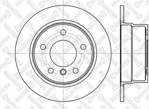 Stellox 6020-1538-SX - Kočioni disk www.molydon.hr