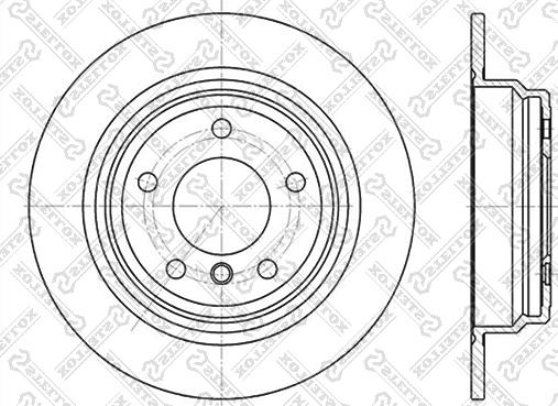 Stellox 6020-1537-SX - Kočioni disk www.molydon.hr