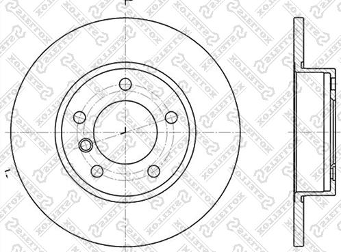 Stellox 6020-1524-SX - Kočioni disk www.molydon.hr