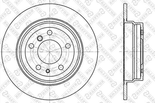 Stellox 6020-1520-SX - Kočioni disk www.molydon.hr