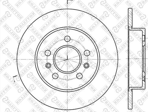 Stellox 6020-3915-SX - Kočioni disk www.molydon.hr